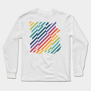 Rainbow Cat Long Sleeve T-Shirt